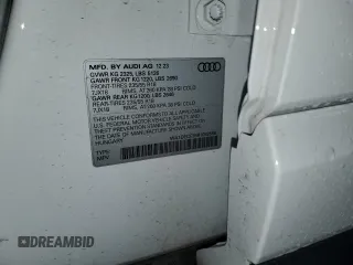 2024 Audi Q3 S line Premium with VIN WA1DECF35R1082556, listed as a Copart auction lot 41539675 with 0 mi miles and Salvage Title. Bid and sale history available at carsss.com. Image 14.
