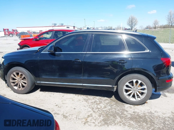 2013 Audi Q5 Premium with VIN WA1CFAFP0DA007630, listed as a IAAI auction lot 41824831 with 149,558 mi miles and . Bid and sale history available at DreamBid. Image 14.