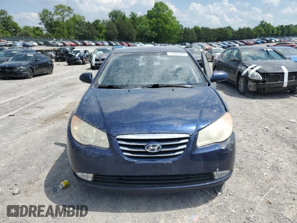 2010 Hyundai Elantra GLS z VIN KMHDU4AD6AU940758, wystawiony jako Copart lot #55929485 z przebiegiem 117 907 mil mil oraz Czysty tytuł • Clean title. Historia ofert i sprzedaży dostępna na DreamBid. Obrazek 5.