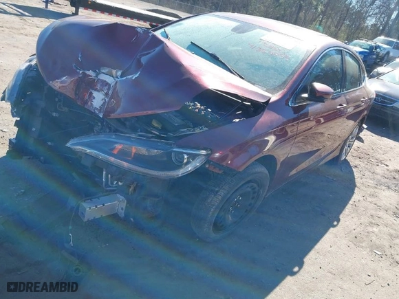 2015 Chrysler 200 Limited with VIN 1C3CCCAB4FN568063, listed as a IAAI auction lot 41353559 with 116,816 mi miles. Bid and sale history available at carsss.com. Image 2.