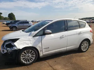 2018 Ford C-Max SE with VIN 1FADP5AUXJL102584, listed as a Copart auction lot 68891414 with 142,339 mi miles and Salvage Title. Bid and sale history available at carsss.com. Image 1.