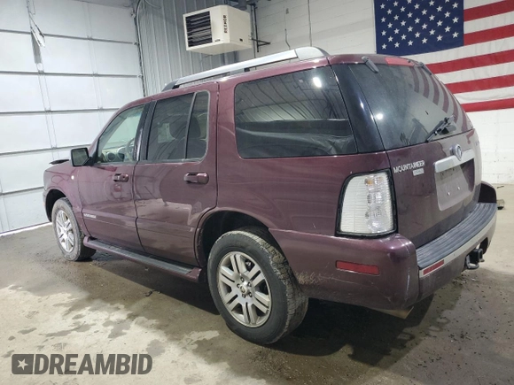 2008 Mercury Mountaineer Premier z VIN 4M2EU48838UJ18165, wystawiony jako Copart lot #48849065 z przebiegiem 135 813 mil mil oraz Szkoda całkowita • Salvage title. Historia ofert i sprzedaży dostępna na DreamBid. Obrazek 2.