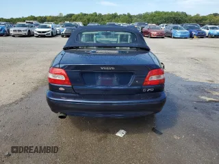 2004 Volvo C70 with VIN YV1NC62D74J043101, listed as a Copart auction lot 71585714 with 136,882 mi miles and Salvage Title. Bid and sale history available at carsss.com. Image 6.