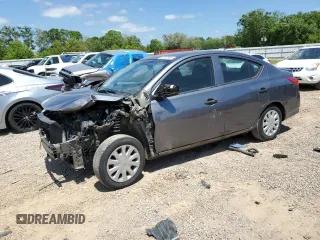 2017 Nissan Versa S with VIN 3N1CN7AP4HL902056, listed as a Copart auction lot 52572035 with 165,142 mi miles and Salvage title. Bid and sale history available at DreamBid. Image 1.