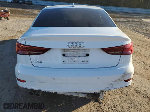 2017 Audi A3 Sedan Premium Plus with VIN WAUGUGFF0H1043635, listed as a Copart auction lot 42499675 with 117,886 mi miles and Salvage Title. Bid and sale history available at carsss.com. Image 6.