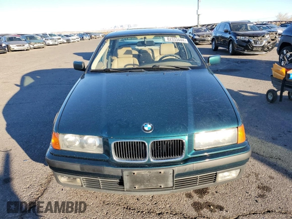 1995 BMW 3 Series 325i with VIN WBACB4329SFM08375, listed as a Copart auction lot 82333444 with 176,746 mi miles and Salvage Title. Bid and sale history available at carsss.com. Image 5.