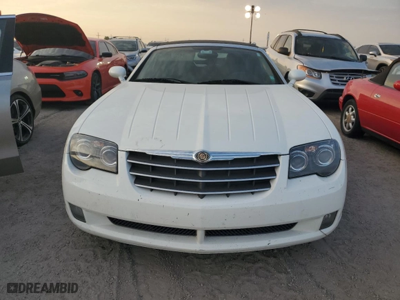 2006 Chrysler Crossfire Limited with VIN 1C3AN65L66X062521, listed as a Copart auction lot 76630344 with 0 miles and Salvage Title. Bid and sale history available at carsss.com. Image 5.