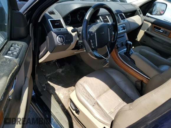 2011 Land Rover Range Rover Sport HSE with VIN SALSF2D43BA277361, listed as a Copart auction lot 59402525 with 123,623 mi miles and Clean title. Bid and sale history available at DreamBid. Image 8.