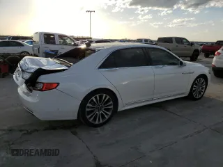 2019 Lincoln Continental Reserve with VIN 1LN6L9RP9K5603701, listed as a Copart auction lot 48583575 with 24,645 mi miles and Salvage Title. Bid and sale history available at DreamBid. Image 3.