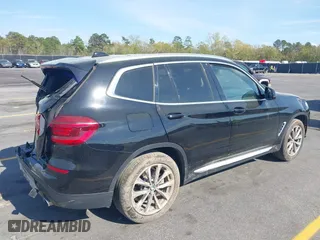 2019 BMW X3 sDrive30i with VIN 5UXTR7C56KLF29586, listed as a IAAI auction lot 41892881 with 26,415 mi miles. Bid and sale history available at carsss.com. Image 4.