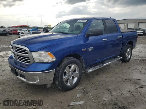 2015 Ram 1500 Big Horn с VIN 1C6RR7LT8FS504215, выставлен на аукционе Copart как лот 55219515 с пробегом 172 457 миль миль и Списание • Salvage title. История ставок и продаж доступна на DreamBid. Изображение 1.