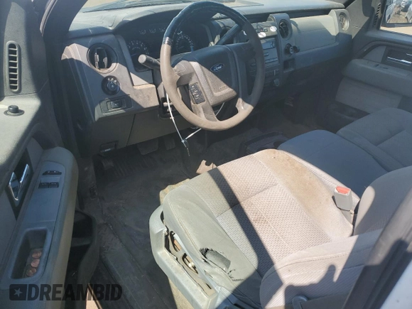 2013 Ford F-150 XL with VIN 1FTNF1CF8DKE63332, listed as a Copart auction lot 50659725 with 177,681 mi miles and Salvage Title. Bid and sale history available at carsss.com. Image 8.
