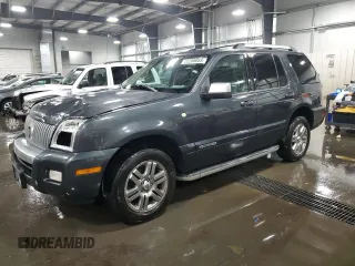 2010 Mercury Mountaineer Premier with VIN 4M2EN4JE2AUJ04373, listed as a Copart auction lot 72208054 with 125,572 mi miles and Salvage Title. Bid and sale history available at carsss.com. Image 1.