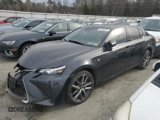 2018 Lexus GS 350 with VIN JTHCZ1BL5JA008850, listed as a Copart auction lot 46793845 with 73,600 mi miles and Salvage title. Bid and sale history available at DreamBid. Image 1.