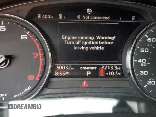 2018 Audi A5 Premium Plus with VIN WAUTNAF51JA091151, listed as a Copart auction lot 49102415 with 50,032 mi miles and Salvage Title. Bid and sale history available at DreamBid. Image 9.