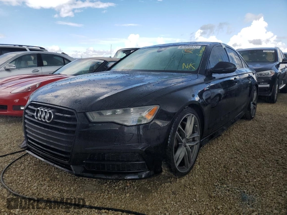 2016 Audi A6 3.0T Prestige with VIN WAUHGAFC5GN009244, listed as a Copart auction lot 67096822 with 0 mi miles. Bid and sale history available at carsss.com. Image 2.