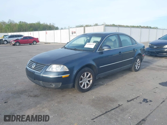 2004 Volkswagen Passat GLS z VIN WVWPD63B34P207546, wystawiony jako IAAI lot #42088512 z przebiegiem 302 909 mil mil oraz . Historia ofert i sprzedaży dostępna na DreamBid. Obrazek 2.