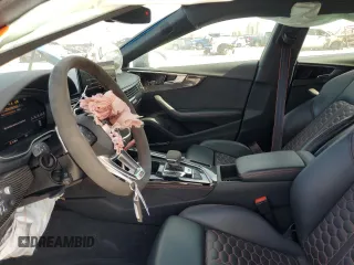 2022 Audi RS 5 Sportback z VIN WUAAWCF57NA901071, wystawiony jako Copart lot #41744493 z przebiegiem 12 409 mil mil oraz . Historia ofert i sprzedaży dostępna na DreamBid. Obrazek 7.