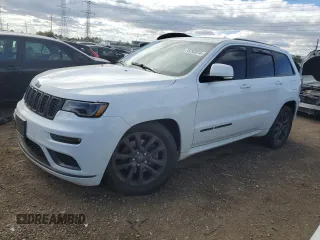2019 Jeep Grand Cherokee Overland with VIN 1C4RJFCT8KC760871, listed as a Copart auction lot 75792074 with 39,531 mi miles and Salvage Title. Bid and sale history available at carsss.com. Image 1.