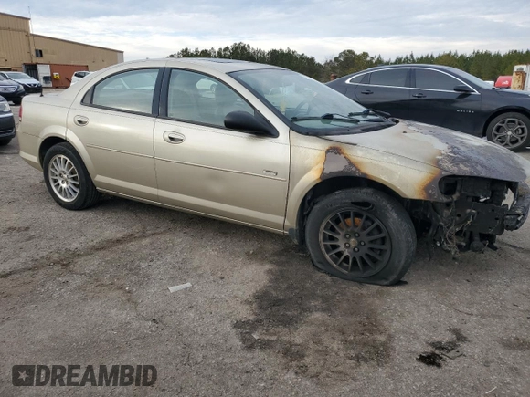 2005 Chrysler Sebring Touring with VIN 1C3EL56R75N568051, listed as a Copart auction lot 89251845 with Not provided miles and Salvage title. Bid and sale history available at DreamBid. Image 4.