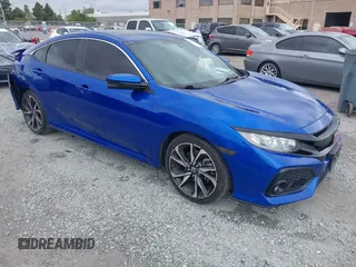 2018 Honda Civic Si z VIN 2HGFC1E56JH709364, wystawiony jako IAAI lot #42110387 z przebiegiem 78 287 mil mil oraz . Historia ofert i sprzedaży dostępna na DreamBid. Obrazek 1.