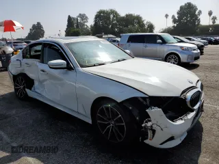 2020 BMW 3 Series 330i with VIN 3MW5R1J04L8B06684, listed as a Copart auction lot 63058812 with Not Provided miles. Bid and sale history available at carsss.com. Image 1.