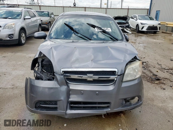 2010 Chevrolet Aveo 1LT with VIN KL1TD5DE9AB116993, listed as a Copart auction lot 55531645 with 167,857 mi miles and Salvage Title. Bid and sale history available at DreamBid. Image 5.