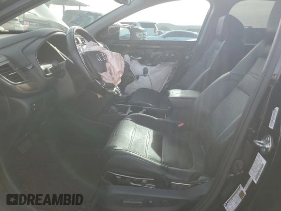 2017 Honda CR-V Touring with VIN 7FARW1H90HE029644, listed as a Copart auction lot 50813995 with 81,078 mi miles and Salvage Title. Bid and sale history available at carsss.com. Image 7.