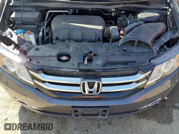 2017 Honda Odyssey Touring with VIN 5FNRL5H91HB013660, listed as a Copart auction lot 54246815 with 79,501 mi miles and Clean title. Bid and sale history available at DreamBid. Image 12.