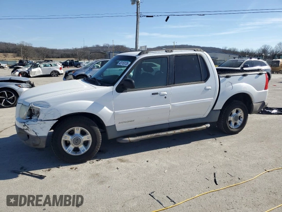 2001 Ford Explorer Sport Trac with VIN 1FMZU77E51UC58042, listed as a Copart auction lot 43115175 with 274,557 mi miles and Salvage title. Bid and sale history available at DreamBid. Image 1.