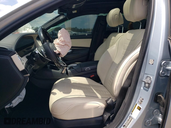 2020 Mercedes-Benz S S 560 with VIN WDDUG8GB6LA523756, listed as a Copart auction lot 55648464 with Not Provided miles and Salvage Title. Bid and sale history available at carsss.com. Image 7.