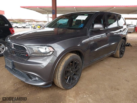 2017 Dodge Durango R/T with VIN 1C4SDJCT2HC907738, listed as a IAAI auction lot 41780361 with 100,898 mi miles. Bid and sale history available at carsss.com. Image 2.