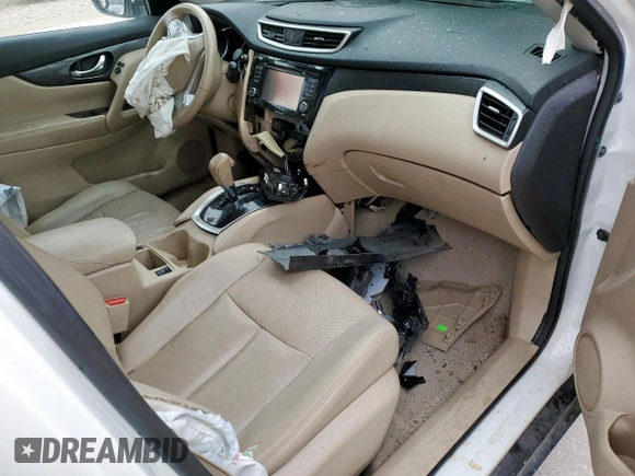 2015 Nissan Rogue SL with VIN 5N1AT2MT1FC880656, listed as a Copart auction lot 46079405 with 0 mi miles and Salvage Title. Bid and sale history available at carsss.com. Image 8.