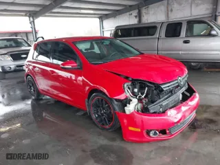 2011 Volkswagen Golf TDI with VIN WVWNM7AJ1BW165047, listed as a IAAI auction lot 41706792 with 197,674 mi miles. Bid and sale history available at carsss.com. Image 1.