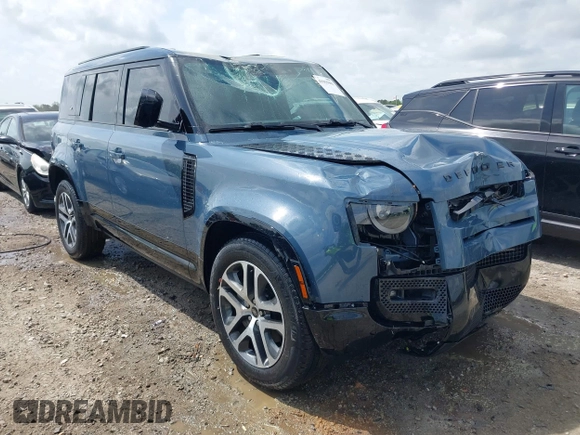 2023 Land Rover Defender X-Dynamic SE with VIN SALE27EU8P2221129, listed as a IAAI auction lot 41955991 with 25,051 mi miles and . Bid and sale history available at DreamBid. Image 1.