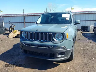 2017 Jeep Renegade Latitude with VIN ZACCJABB6HPE63913, listed as a IAAI auction lot 41588047 with 85,474 mi miles and . Bid and sale history available at DreamBid. Image 6.
