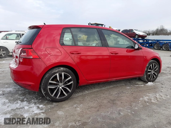 2015 Volkswagen Golf TSI SEL with VIN 3VW217AU2FM083840, listed as a Copart auction lot 45018625 with 111,778 mi miles and Salvage title. Bid and sale history available at DreamBid. Image 3.