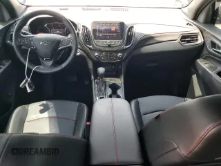 2023 Chevrolet Equinox RS with VIN 3GNAXWEGXPL177975, listed as a Copart auction lot 60112965 with 6,988 mi miles and Salvage title. Bid and sale history available at DreamBid. Image 8.