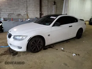 2012 BMW 3 Series 328i xDrive with VIN WBAKF5C53CE657102, listed as a Copart auction lot 52182625 with 107,241 mi miles and Salvage Title. Bid and sale history available at carsss.com. Image 1.
