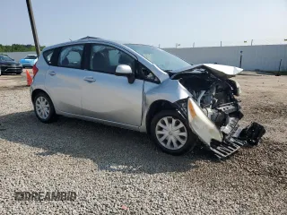 2014 Nissan Note S Plus with VIN 3N1CE2CP0EL401855, listed as a Copart auction lot 60452585 with 132,416 mi miles and Non repairable. Bid and sale history available at DreamBid. Image 4.