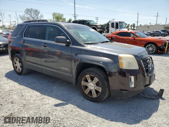 2011 GMC Terrain SLE-2 with VIN 2CTALSEC2B6350206, listed as a Copart auction lot 51470825 with 168,635 mi miles and Salvage title. Bid and sale history available at DreamBid. Image 4.
