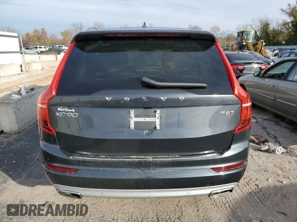 2021 Volvo XC90 Momentum with VIN YV4A221K4M1704449, listed as a Copart auction lot 80395884 with 0 mi miles and Salvage Title. Bid and sale history available at carsss.com. Image 6.