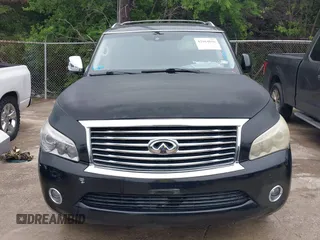 2011 Infiniti QX56 8-passenger with VIN JN8AZ2ND5B9700066, listed as a IAAI auction lot 42164816 with 185,093 mi miles. Bid and sale history available at carsss.com. Image 6.