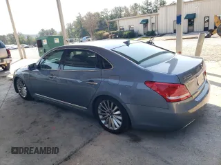 2014 Hyundai Equus Ultimate z VIN KMHGH4JH8EU089508, wystawiony jako Copart lot #72445734 z przebiegiem 84 821 mil mil oraz Szkody całkowita. Historia ofert i sprzedaży dostępna na DreamBid. Obrazek 2.