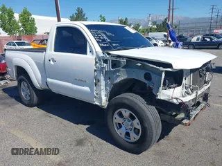 2009 Toyota Tacoma PreRunner with VIN 5TENX62N69Z596712, listed as a IAAI auction lot 42232377 with 185,576 mi miles and . Bid and sale history available at DreamBid. Image 1.