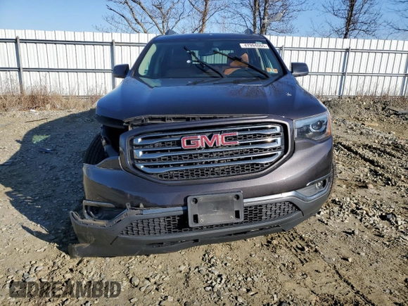 2017 GMC Acadia SLT with VIN 1GKKNVLS1HZ134614, listed as a Copart auction lot 47994065 with 87,201 mi miles and Salvage Title. Bid and sale history available at carsss.com. Image 5.