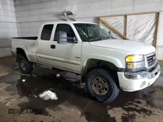 2007 GMC Sierra 2500HD Classic SLE1 with VIN 1GTHK29D07E115595, listed as a Copart auction lot 46344935 with 311,093 mi miles and Clean Title. Bid and sale history available at carsss.com. Image 4.