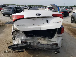 2011 Kia Optima EX with VIN KNAGN4A67B5142214, listed as a Copart auction lot 55411065 with 205,788 mi miles and Salvage Title. Bid and sale history available at carsss.com. Image 6.