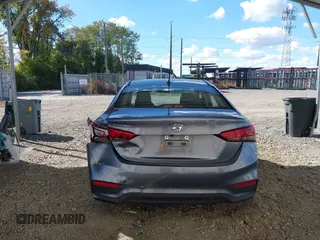 2019 Hyundai Accent SE with VIN 3KPC24A34KE087144, listed as a IAAI auction lot 40611683 with 86,276 mi miles. Bid and sale history available at carsss.com. Image 16.