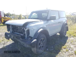 2022 Ford Bronco with VIN 1FMDE5AP8NLB09805, listed as a Copart auction lot 68618924 with 70,488 mi miles and Salvage Title. Bid and sale history available at carsss.com. Image 1.